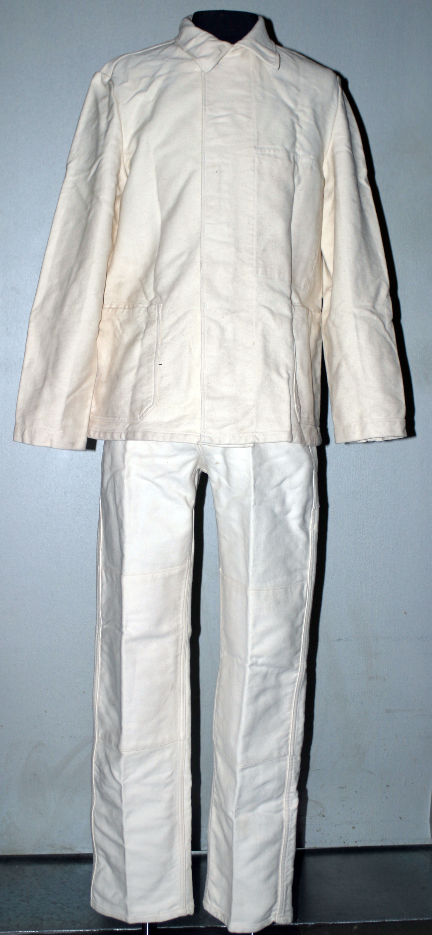 Broek van opzichterspak van Dario Secchi, omstreeks 1965