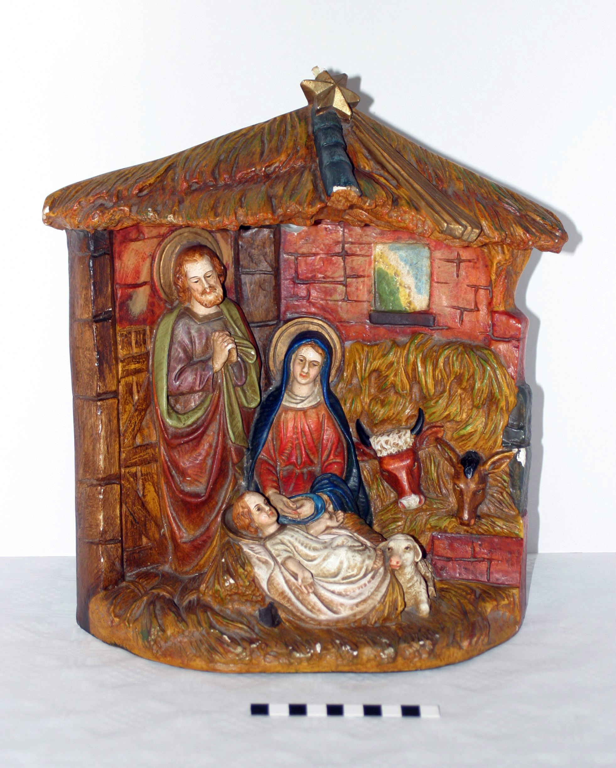 Kerststal, vermoedelijk 20e eeuws