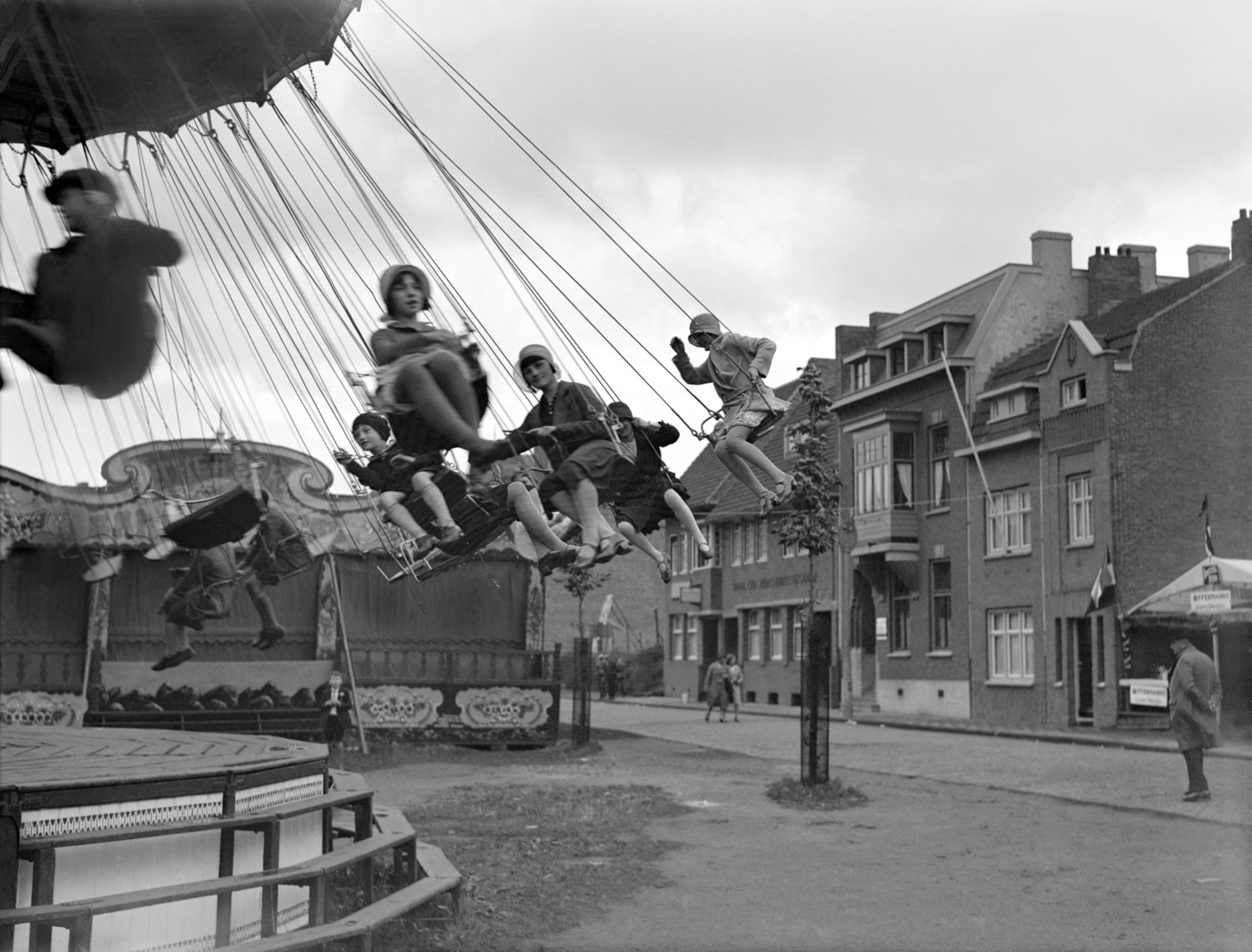 Heerlen. Hoog in de lucht